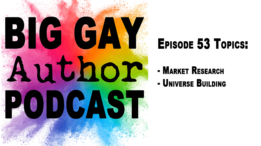 Romance Tropes With Author Ed Davies – Big Gay Author Podcast episode 53