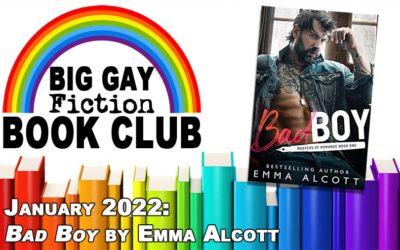 Big Gay Fiction Book Club: Bad Boy by Emma Alcott – BGFP episode 359