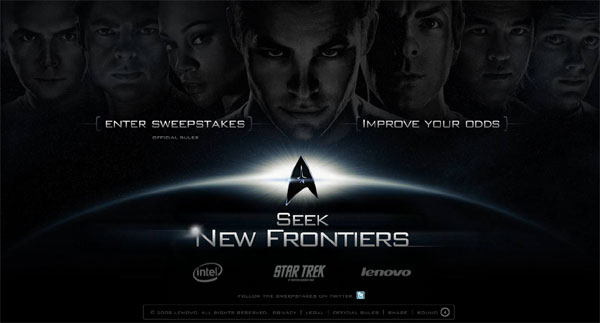 New Frontiers Sweepstakes