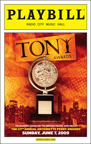 Tony Awards Playbill