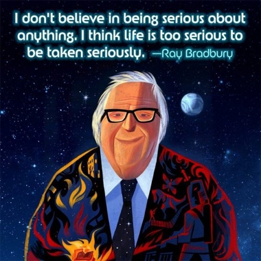 Ray-Bradbury-On-Being-Serious