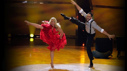 Chelsie and Aaron perform a Jive routine choreographed by Chelsie Hightower.