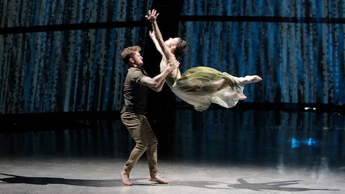 Amy and Travis perform a Contemporary routine choreographed by Travis Wall.